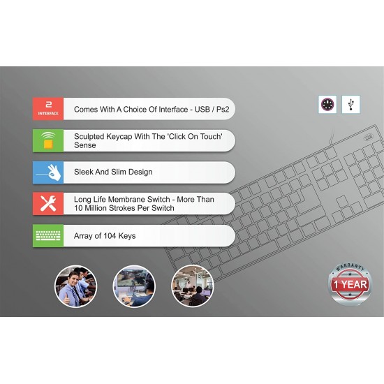 TVS Electronics Champ Keyboard