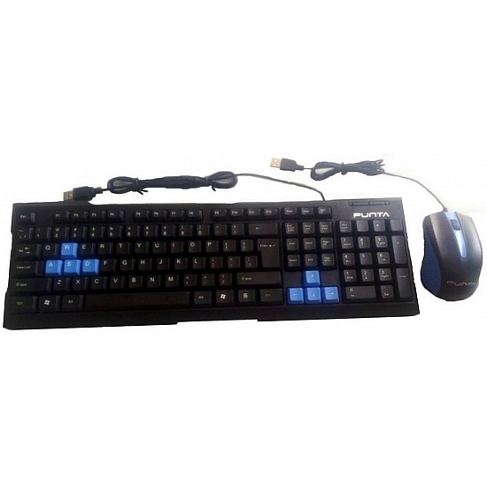 Punta P-KB515 USB Wired Keyboard Mouse (Combo)