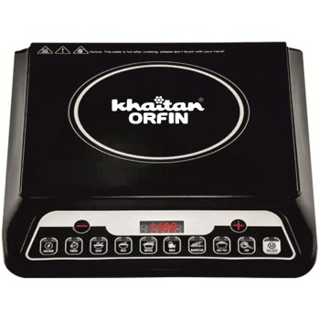 Khaitan Orfin 2200 W Induction Cooktop Touch Panel (Black, KO-432 | 2200 Watts Ultra Slim)