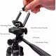 AIRTREE 3120 Lightweight Adjustable Portable & Foldable Tripod Stand and  (Black)