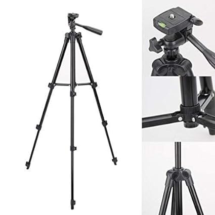 AIRTREE 3120 Lightweight Adjustable Portable & Foldable Tripod Stand and (Black) AIRTREE 3120 Lightweight Adjustable Portable & Foldable Tripod Stand and (Black)