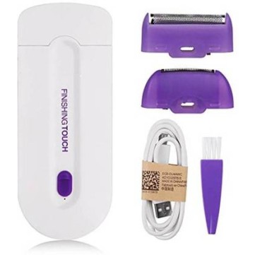 Airtree Epilator for Women, Induction Shaver Blue Light Lady Epilator Yes Finishing Touch Painless Shaving Trimmer for Women 