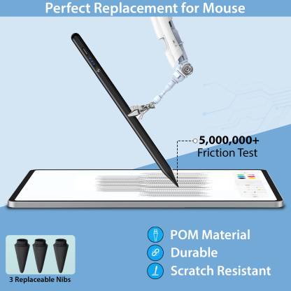 Flipkart SmartBuy Upgraded Stylus Pen, Ultra High Precision & Sensitivity with Palm Rejection Stylus (Black) Flipkart SmartBuy Upgraded Stylus Pen, Ultra High Precision & Sensitivity with Palm Rejection Stylus (Black)