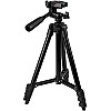 AIRTREE 3120 Lightweight Adjustable Portable & Foldable Tripod Stand and  (Black)