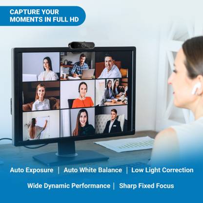 Flipkart SmartBuy CH-0221 Webcam (Black) Flipkart SmartBuy CH-0221 Webcam (Black)