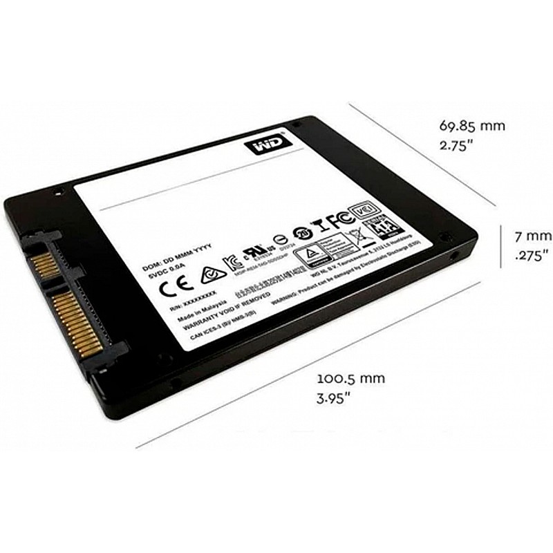 Western Digital WD Green 120 GB 2.5 inch SATA III Internal Solid State Drive (WDS120G2G0A) - 