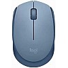  Logitech M171 Wireless Optical Mouse   (2.4GHz Wireless, Blue Grey)