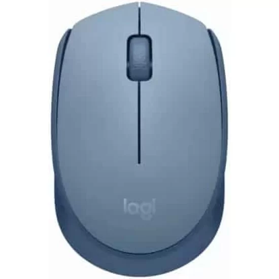  Logitech M171 Wireless Optical Mouse   (2.4GHz Wireless, Blue Grey)