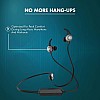 Wings Sonic Bluetooth Headphones with Type-C Fast Charging, 15 Hours Playtime and Vibration Alert Feature (Black)