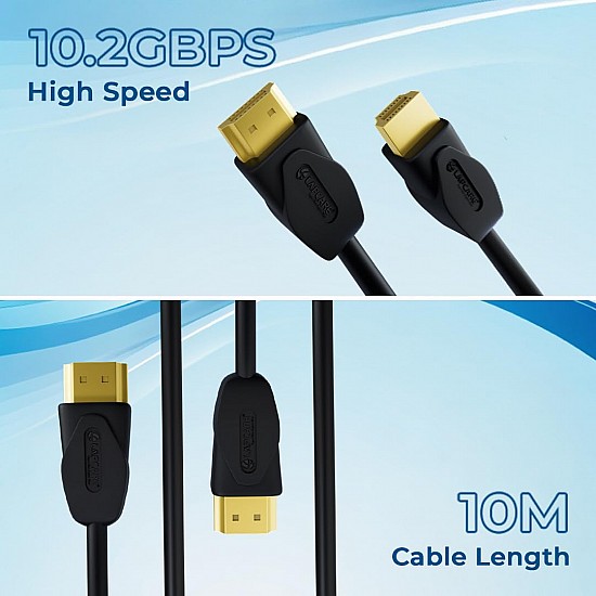 Lapcare Hdmi Cable 10m V1.4 Bc