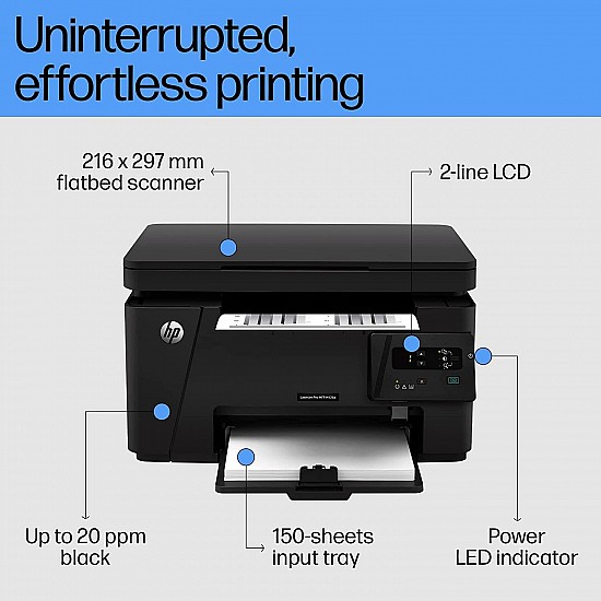 HP Laserjet 126a (Print, Scan, Copy) Printer