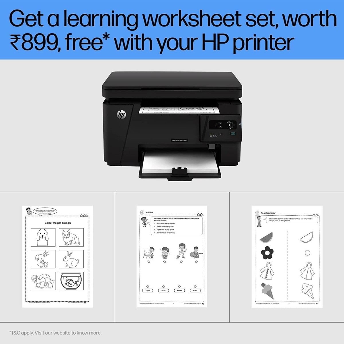 HP Laserjet 126a (Print, Scan, Copy) Printer