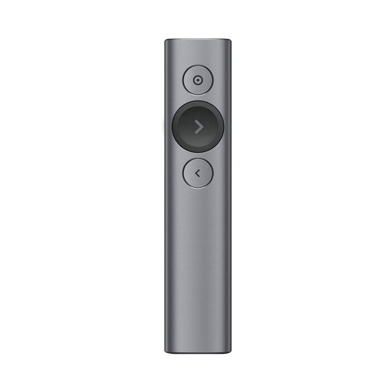 logitech Spotlight Wireless Presentation Remote, 2.4 Ghz and Bluetooth, USB-Receiver, Digital Laser Pointer, 30-Meter Operating Range, Dual Connectivity for Timer PC/Mac/Android/iOS - Gold logitech Spotlight Wireless Presentation Remote, 2.4 Ghz and Bluetooth, USB-Receiver, Digital Laser Pointer, 30-Meter Operating Range, Dual Connectivity for Timer PC/Mac/Android/iOS - Gold