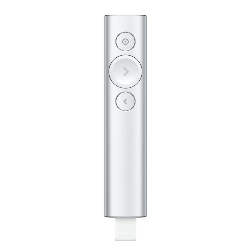 logitech Spotlight Wireless Presentation Remote, 2.4 Ghz and Bluetooth, USB-Receiver, Digital Laser Pointer, 30-Meter Operating Range, Dual Connectivity for Timer PC/Mac/Android/iOS - Gold logitech Spotlight Wireless Presentation Remote, 2.4 Ghz and Bluetooth, USB-Receiver, Digital Laser Pointer, 30-Meter Operating Range, Dual Connectivity for Timer PC/Mac/Android/iOS - Gold