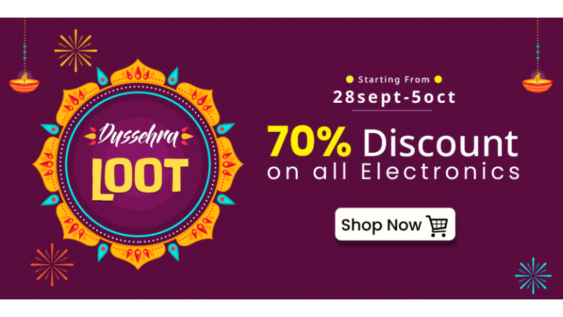 Save Big! All Electronics Starting from ₹1 @VleBazaar Festival Sale.