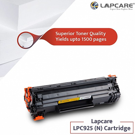 Lapcare LPC925 Laser Printer Toner Cartridge, Ideal for Offices/Home