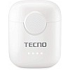 Tecno Minipod M1 with Portable Charging case Upto 18 hrs of Playback IPX4 Water Resistance White