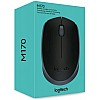 Logitech M170 Wireless Mouse – for Computer and Laptop Use, USB Receiver and 12 Month Battery Life, Black