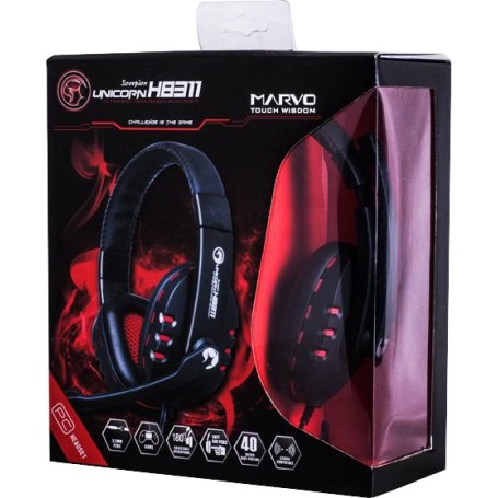Marvo Scorpion H8311 Gaming Headset Stereo Wired Headphones Marvo Scorpion H8311 Gaming Headset Stereo Wired Headphones