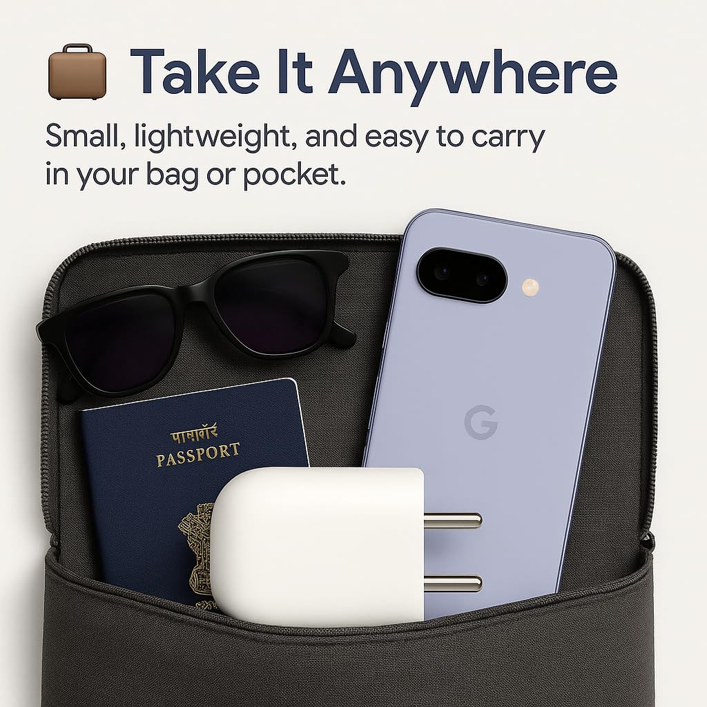 mifaso Original Google 45W Type C Fast Charger Adapter | Compatible with Pixel 9 Pro XL/9 Pro Fold/9 Pro/9/9a/8 Pro/8/8a, Laptop, Tablet, Chromebook & More | Quick Charging USB-C Adapter - White