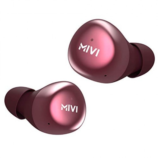 Mivi Duopods M40 True Wireless Bluetooth In Ear Earbuds with Mic, Studio Sound, Powerful Bass, 24 Hours of Battery and EarPods with Touch Control