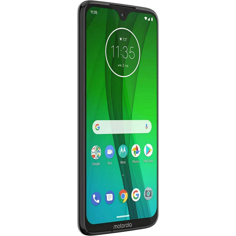 Motorola Moto G7 (Black, 4GB RAM, 64GB Storage) refurbished