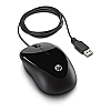 HP X1000 Wired Mouse (Black/Grey)