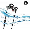 Ant Audio H23B in-Ear Bluetooth Sports Earbud Earphones with Mic (Black)