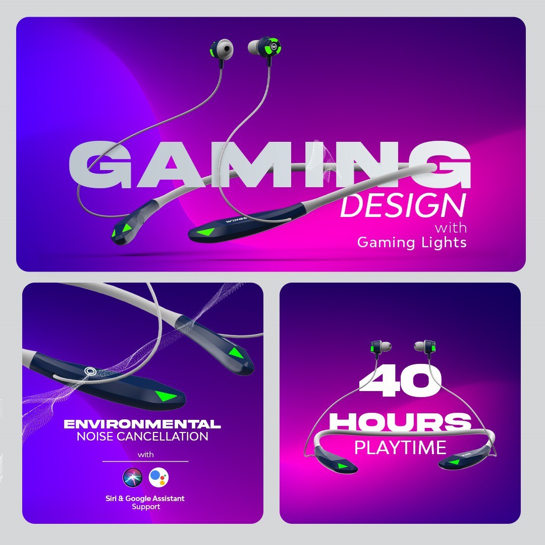 Wings Phantom 210 (Gaming Neckband)