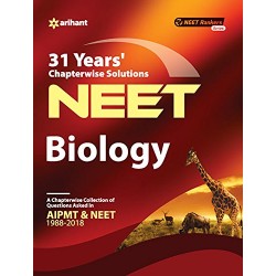31 Years' Chapterwise Solutions CBSE AIPMT & NEET Biology (Old edition)