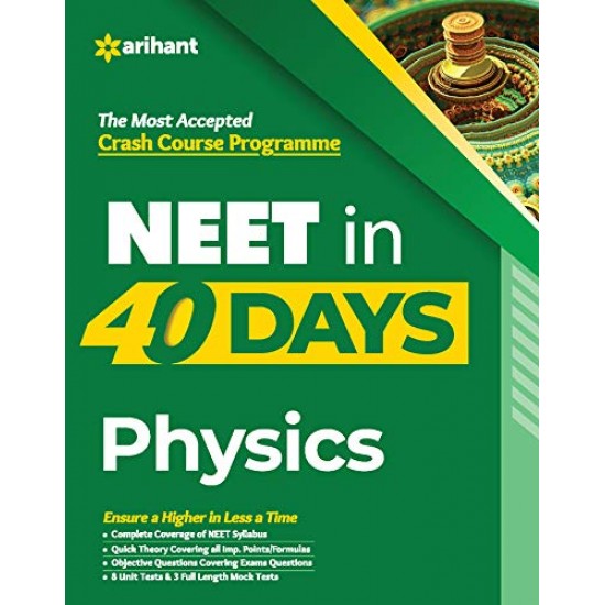 40 Days Crash Course for NEET Physics Book 