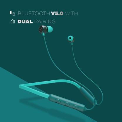 Boat Rockerz 195 Bluetooth Headset blue Bliss In The Ear Boat Rockerz 195 Bluetooth Headset blue Bliss In The Ear