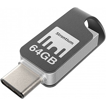 Strontium Nitro Plus 64GB Type-C USB 3.1 Flash Drive - OTG Mobile Pen Drive