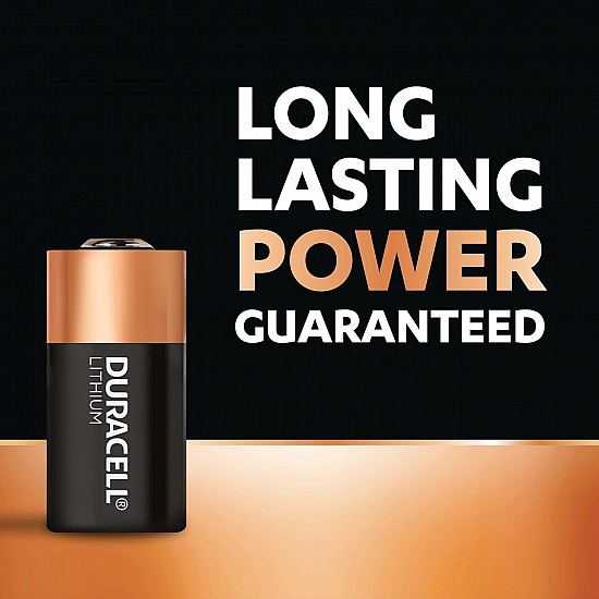 Duracell High Power Lithium 123 Battery 3V, pack of 1 (CR123 / CR123A / CR17345) suitable for use in sensors, keyless locks, photo flash and flashlights