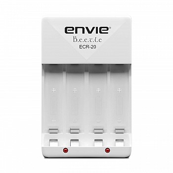 ENVIE ECR-20 Charger for AA & AAA Rechargeable Batteries