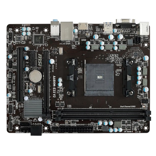MSI A68HM-E33 V2 Supports FM2+ Socket for AMD® A-Series/Athlon™ Series Processor MSI A68HM-E33 V2 Supports FM2+ Socket for AMD® A-Series/Athlon™ Series Processor