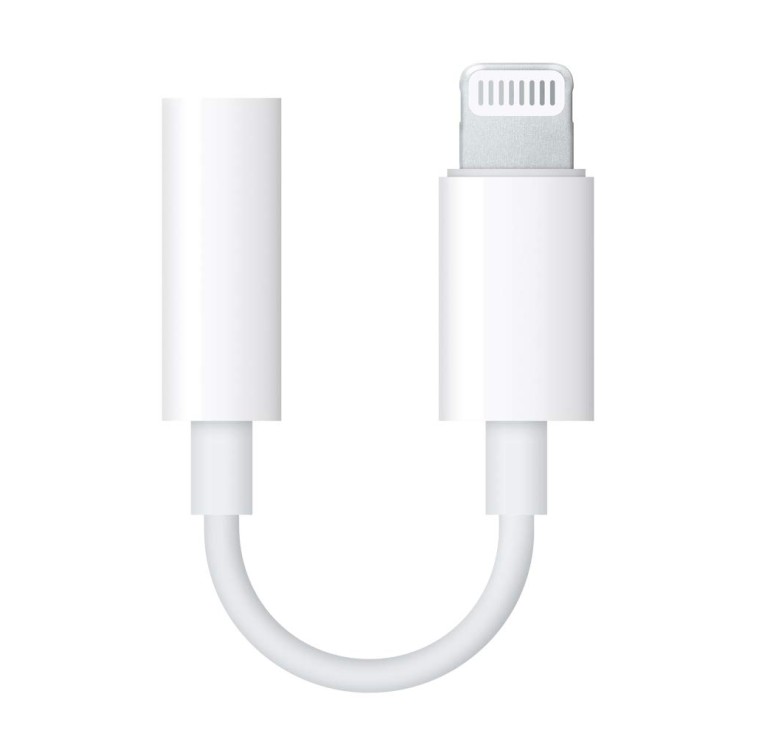 Apple Lightning to 3.5 mm Headphone Jack Adapter- Apple Lightning to 3.5 mm Headphone Jack Adapter-