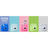 Fujifilm Instax Mini 9 Instant Camera - Ice Blue, 2.7x4.7x4.6 (Instax Mini 9 - Ice Blue)
