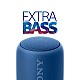 Sony Extra Bass SRS-XB10 Portable Splash-proof Wireless Speakers with Bluetooth and NFC (Blue)