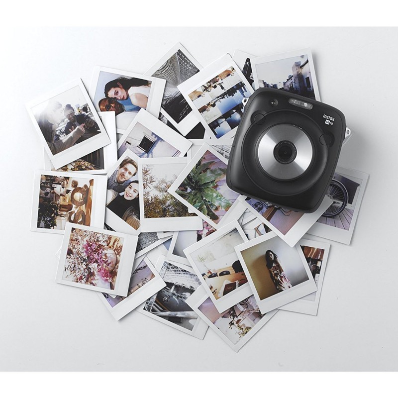 Fujifilm Instax Square SQ10 Hybrid Instant Camera (Black)-