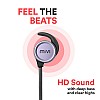 Mivi Thunder Beats Wireless Bluetooth Earphones with Stereo Sound and Hands-Free Mic (Gun Metal)-