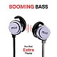 Mivi Thunder Beats Wireless Bluetooth Earphones with Stereo Sound and Hands-Free Mic (Gun Metal)