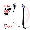 Mivi Thunder Beats Wireless Bluetooth Earphones with Stereo Sound and Hands-Free Mic (Gun Metal)-