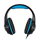 Cosmic Byte GS410 Wired Over-ear Headphones with Mic (Black/Blue, Pack Of 1)