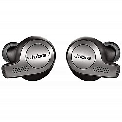 Jabra Elite 65t Alexa Enabled True Wireless Earbuds with Charging CaseÃ‚ ââ‚¬â€œ Titanium Black