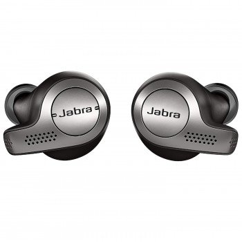 Jabra Elite 65t Alexa Enabled True Wireless Earbuds with Charging CaseÃ‚ ââ‚¬â€œ Titanium Black