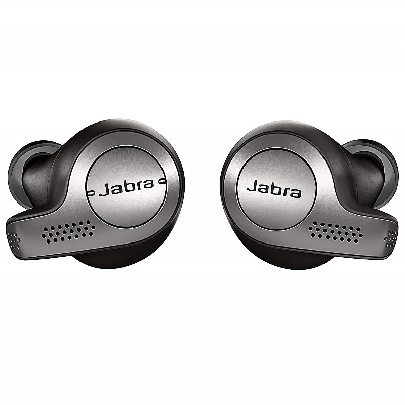 Jabra Elite 65t Alexa Enabled True Wireless Earbuds with Charging CaseÃ‚ ââ‚¬â€œ Titanium Black