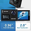 SJCAM SJ6 Legend Optical 16 MP 4K 24fps 5.08 cm (2.0") LCD Touch Screen Action Camera - (Black)