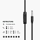 Ant Audio Thump 504 Wired Portable Hi-Fi Earphone with Mic (Black)