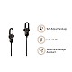 Mi Sports Bluetooth Earphones Basic Dynamic bass, Splash and Sweat Proof, up to 9hrs Battery (Black)